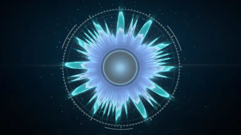 Halo in the Kaleido Star style, a real render of the demo song's chorus