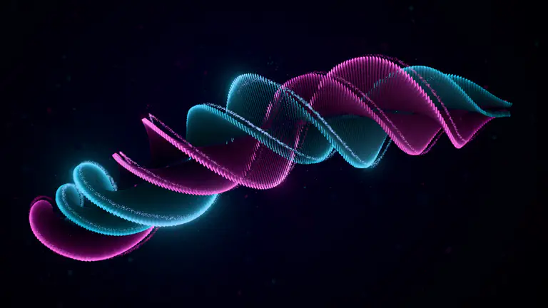 Helix in the Four Winds style, a real render of the demo song's chorus