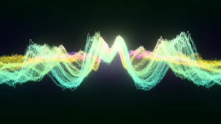 Scope Lines in the Blaze style, a real render of the demo song's chorus
